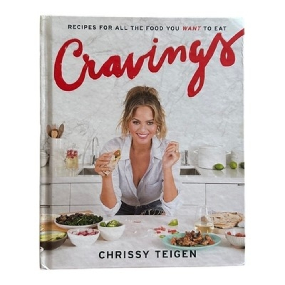 Chrissy Teigen Cravings Recipes for All the Food You Want to Eat Cookbook 240 Pg